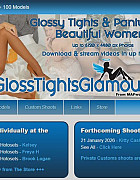 Free pantyhose porn on Pantyhose On